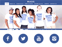 Tablet Screenshot of becomemade.org